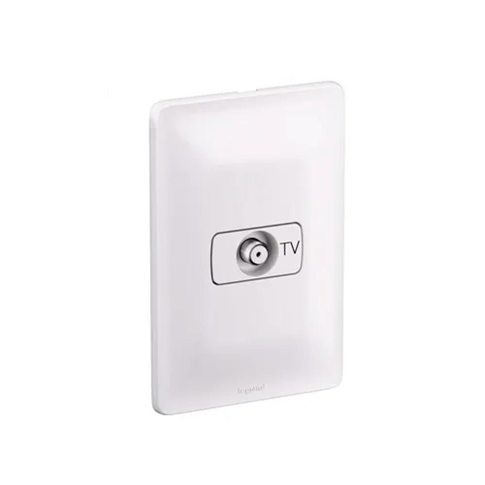 TOMADA ZEFFIA 4X2 ANTENA TV COAXIAL 75