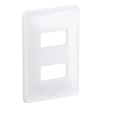 PLACA ZEFFIA 4X2 2 POSTOS SEP BRANCA