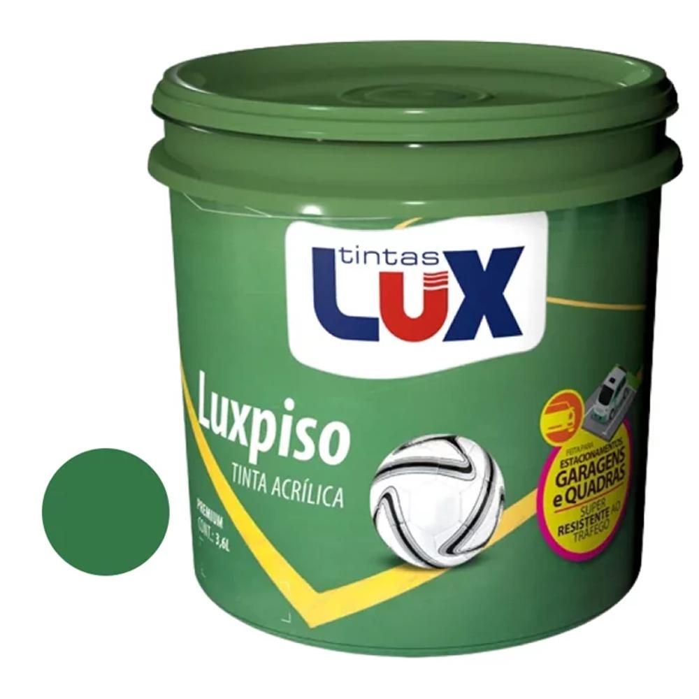 TINTA PISO VERDE 3,6L