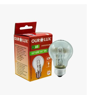 LAMPADA ECO HALOGENA CLARA H60 42W 127V