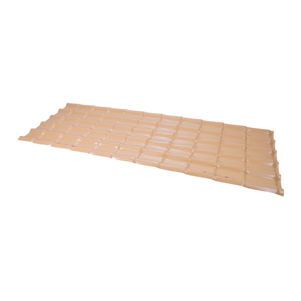 TELHA PLAN COLONIAL PVC 2,42X06 MARFIM