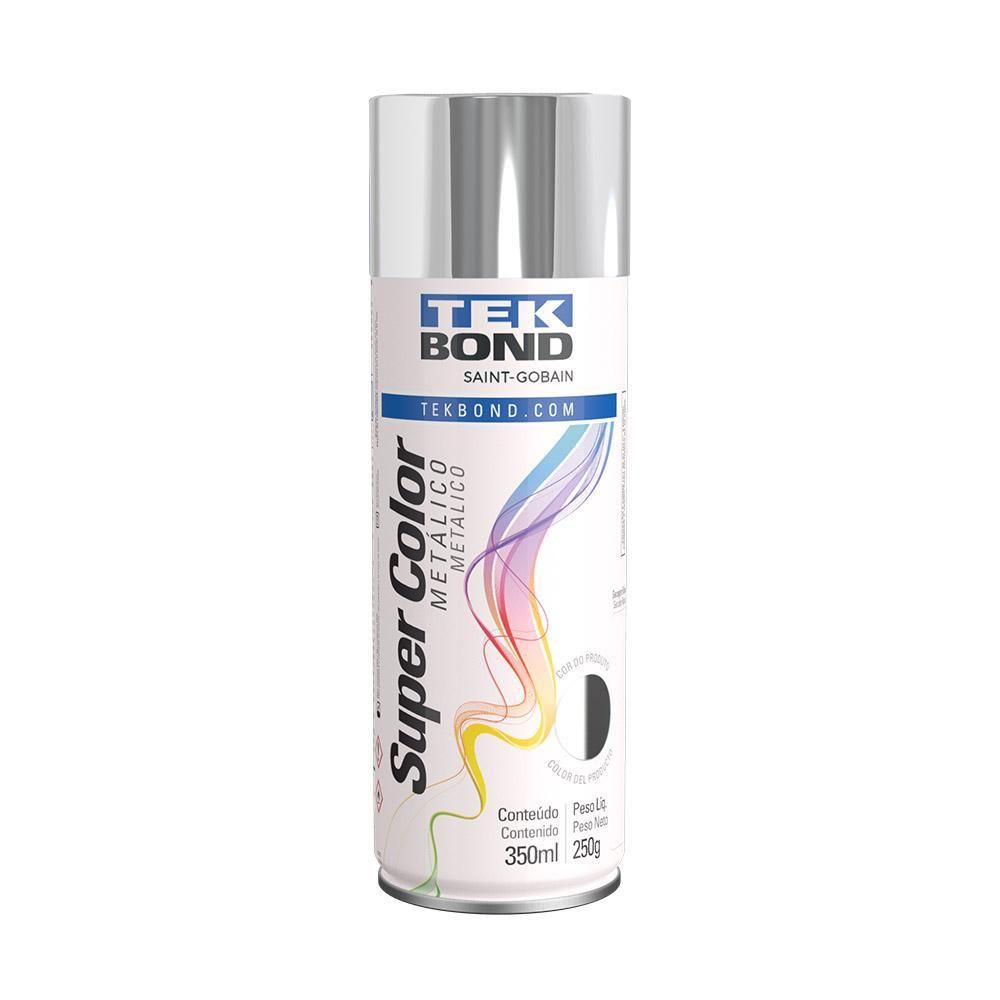 TINTA SPRAY CROMADO METALICO 350ML