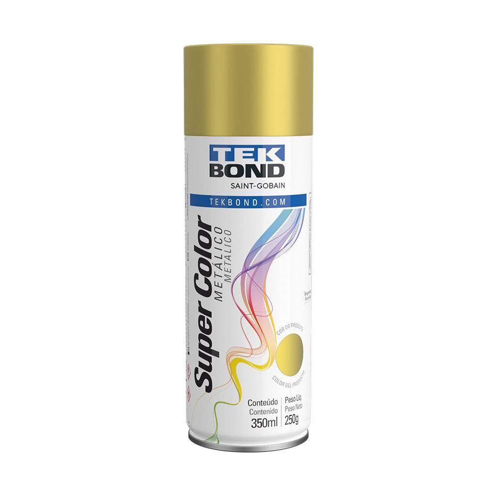 TINTA SPRAY DOURADO METALICO 350ML