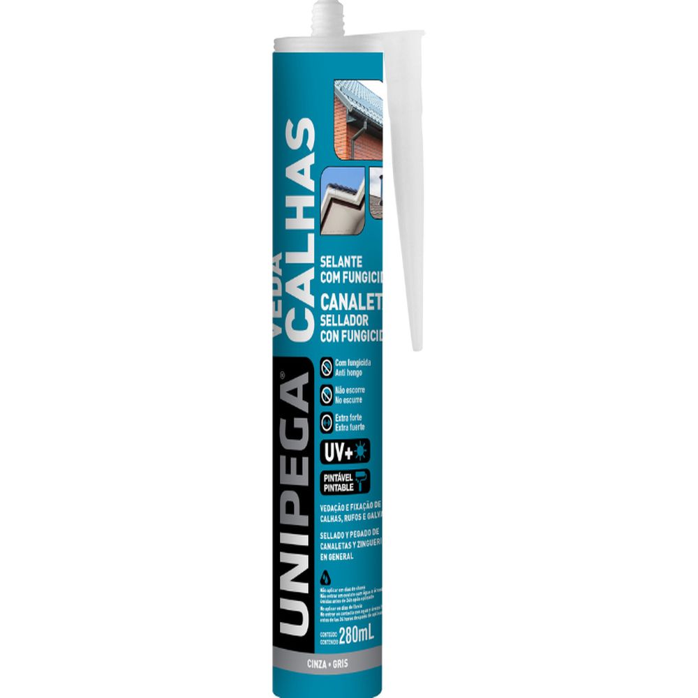 SELANTE VEDA CALHAS CINZA 280ML