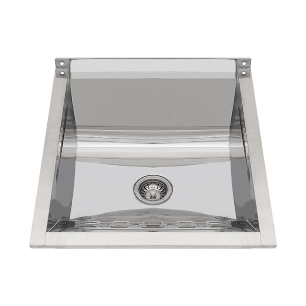 TANQUE FIXAR ACO INOX 47X45CM 32L