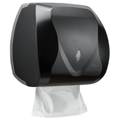 DISPENSER PAPEL TOALHA INTERFOLHA VELOX PRETO