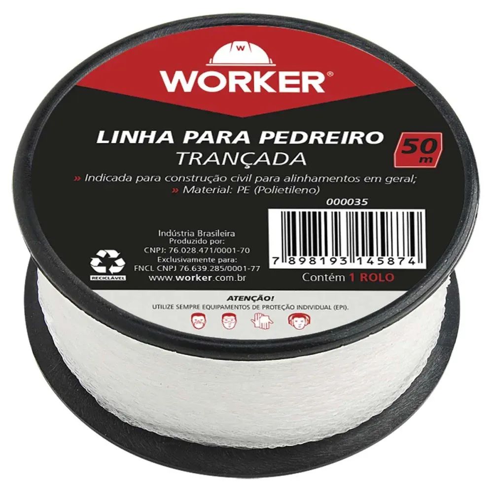 LINHA PEDREIRO LR 100M