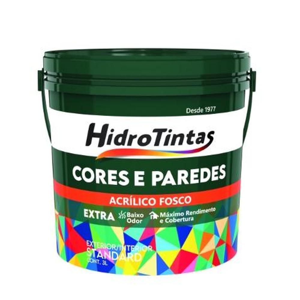 TINTA CORES E PAREDES BR NEVE 3L