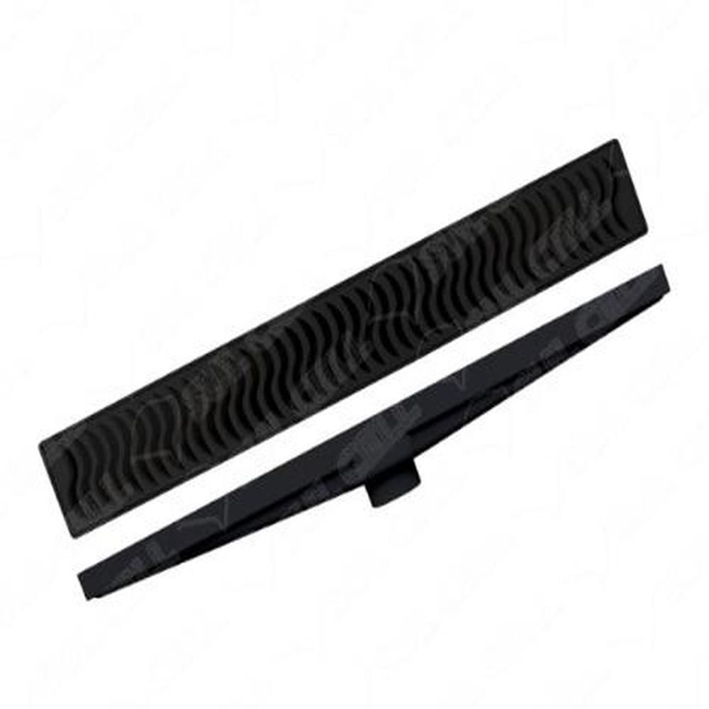 RALO LINEAR SIFONADO 50CM PRETO