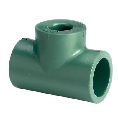 TE F/F/F RED CENTRAL PPR 75X50X75MM