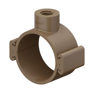 COLAR TOMADA PVC C/TRAVAS 85MMX1/2'