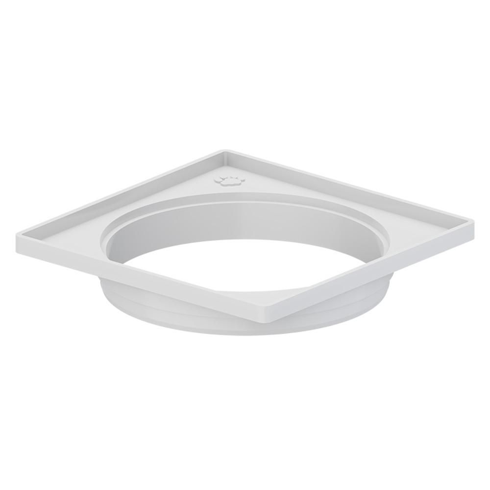 PORTA GRELHA QUADRADO BRANCO 150MM