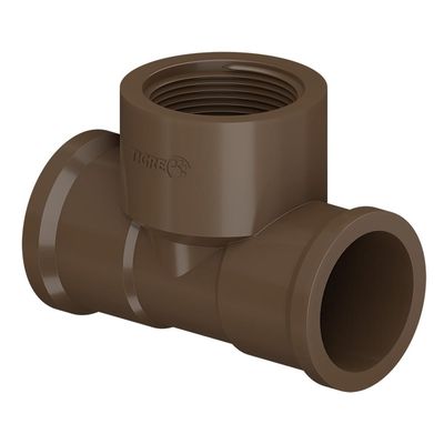 TE REDUÇAO SOLDAVEL LLR MISTA 25MMX1/2'