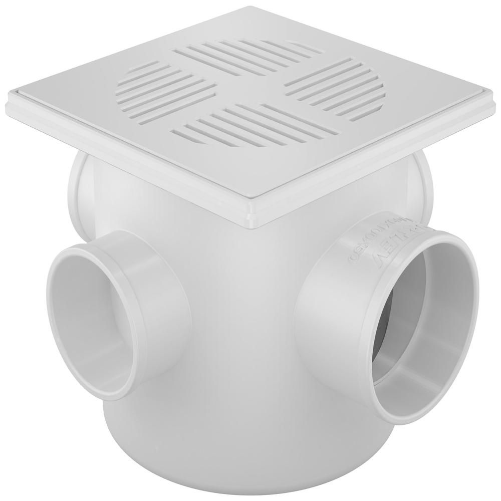 CAIXA SIFONADA 100X100X50 QUAD BR