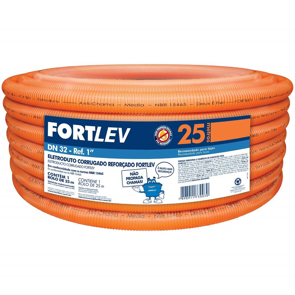 ELETRODUTO CORR FLEX REFOR 32MM X 25M