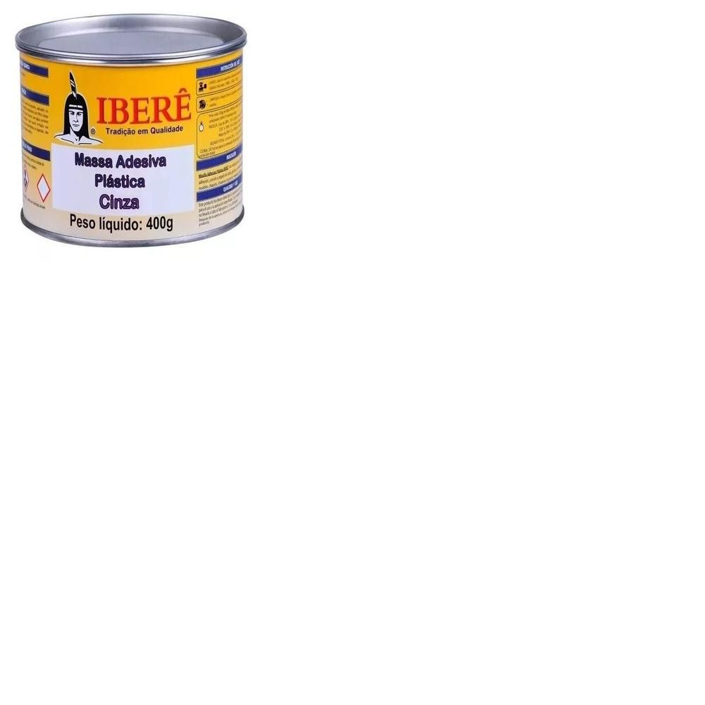 MASSA PLASTICA CINZA 400G