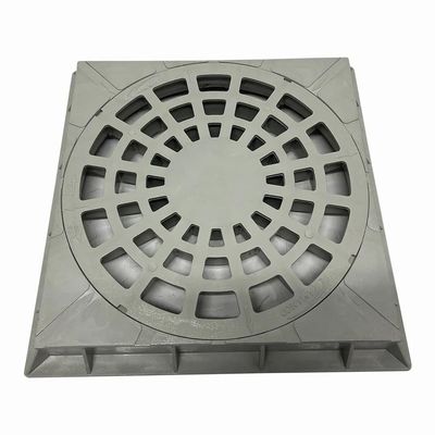 CONJUNTO GRELHA+ PORTA GRELHA PVC 300MM