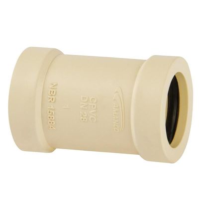 LUVA CORRER SUP CPVC DN28MM CB