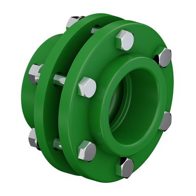UNIAO DUPLA COM PARAFUSOS PPR 90MM