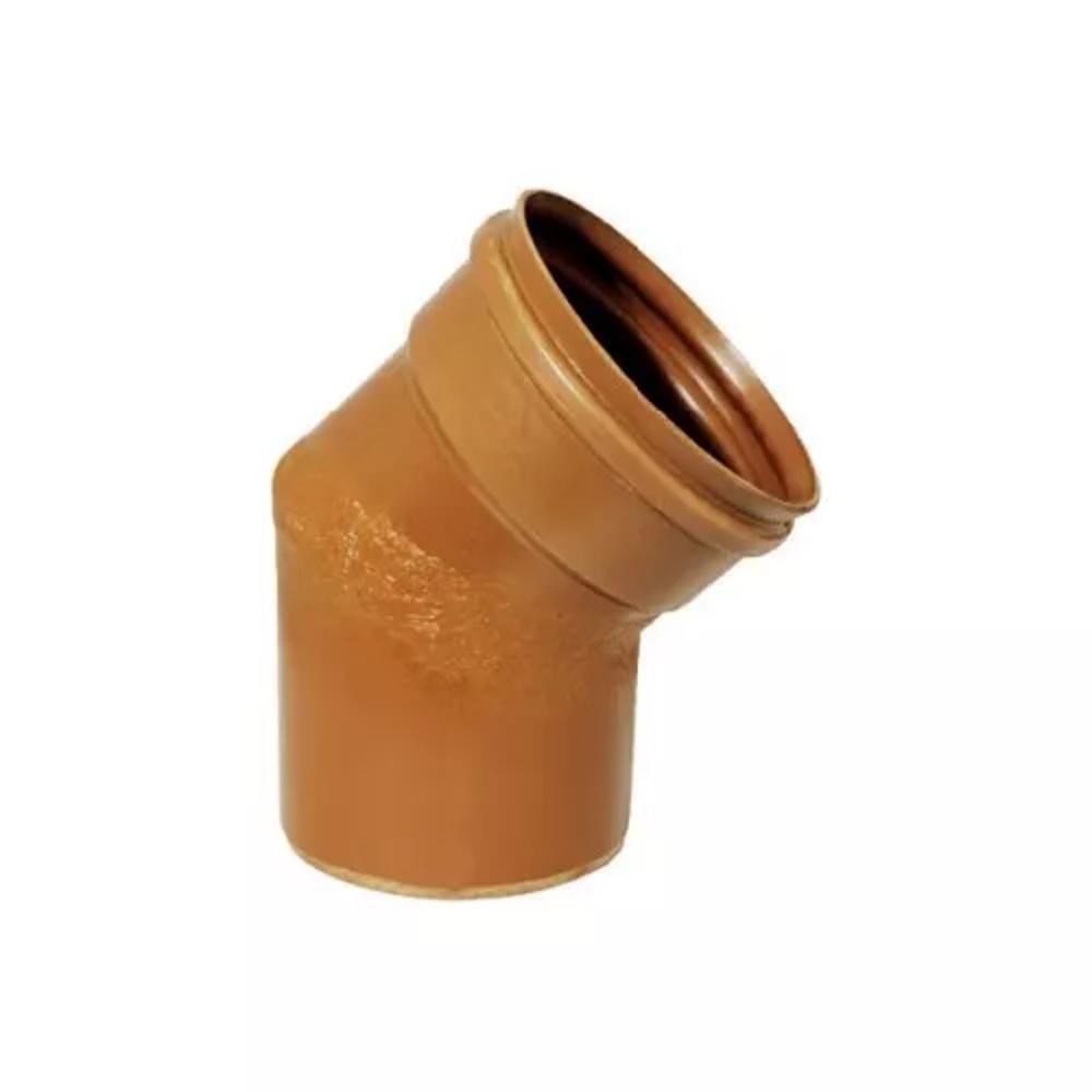 JOELHO 45 COLETOR OCRE 250MM