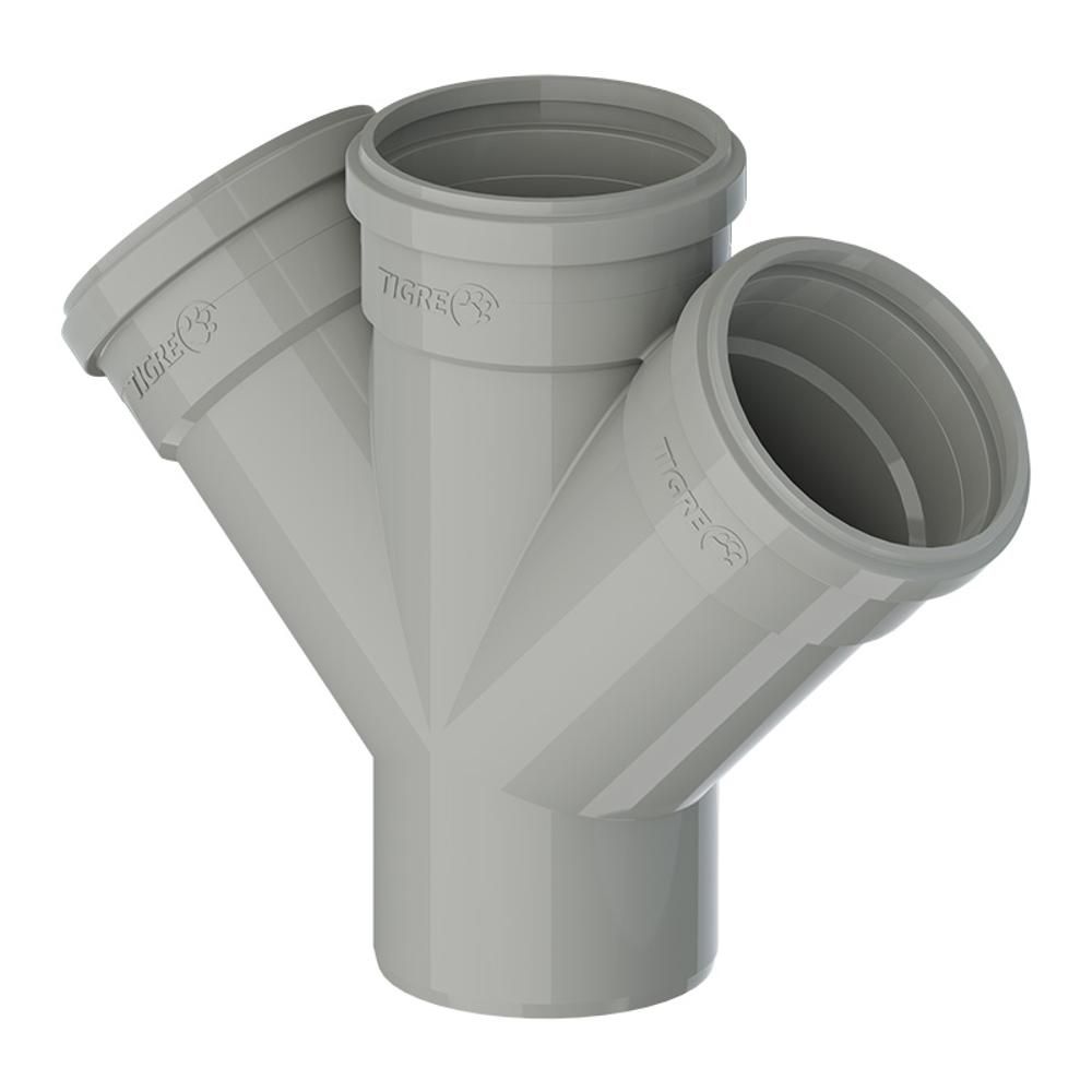 JUNCAO DUPLA ESGOTO SR 075MM