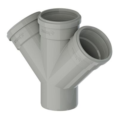 JUNCAO DUPLA ESGOTO SR 075MM