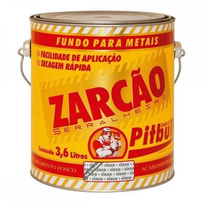 ZARCAO PITBULL CINZA 3,6 LT