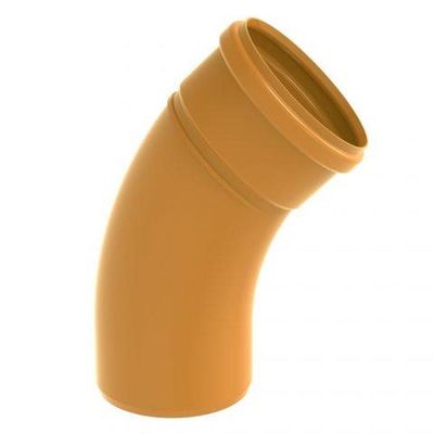 CURVA 45 COLETOR OCRE CTA 300MM