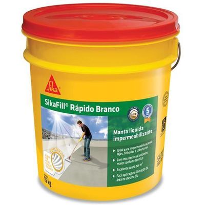 SIKAFILL RAPIDO BRANCO BALDE 15KG