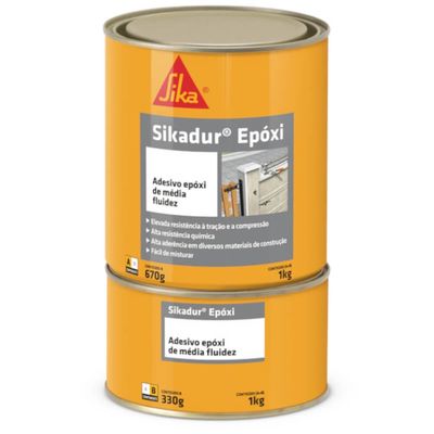 SIKADUR EPOXI BRANCA 1KG