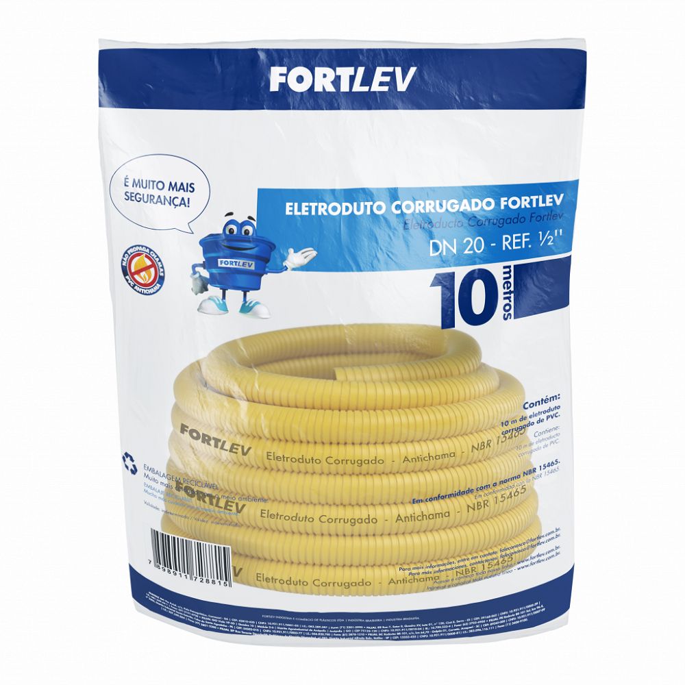 ELETRODUTO CORRUGADO FLEX 25MMX10M