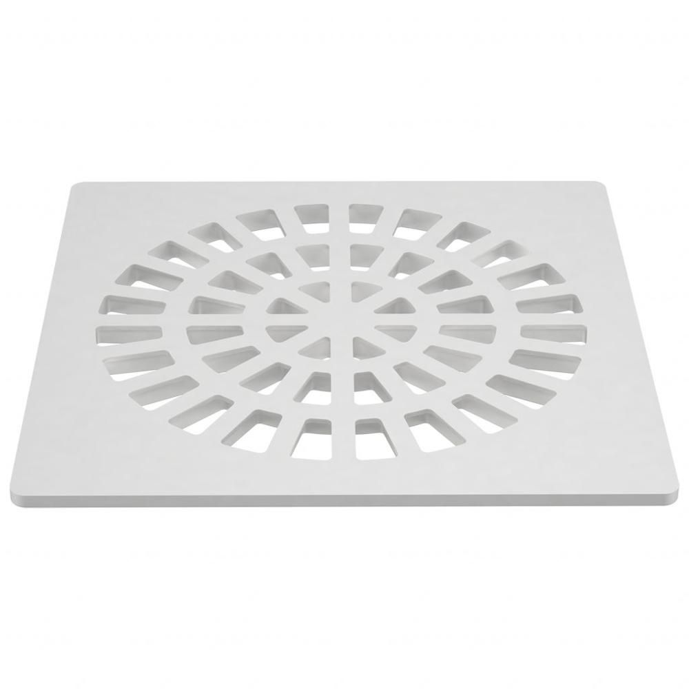 GRELHA QUADRADA 150MM BRANCA