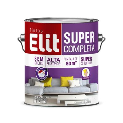 TINTA SUPER COMPL FCO BRANCO NEVE 3,6L