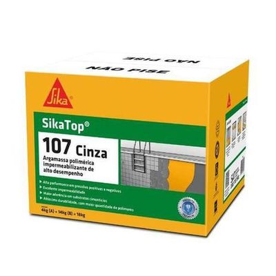 SIKATOP 107 CAIXA 18KG CINZA