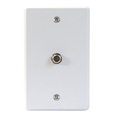 TOMADA PARA ANTENA COM PLACA
