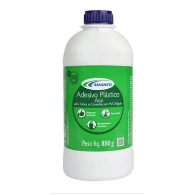 ADESIVO PLAST AZUL C/PINCEL FR 850G