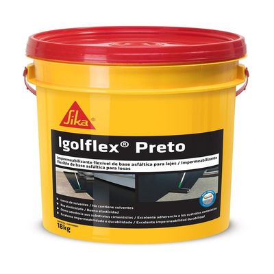 IGOLFLEX PRETO BALDE 18KG