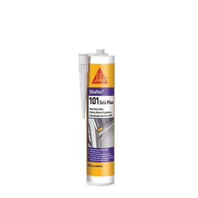 SIKAFLEX 101 SELA PLUS CINZA 250ML