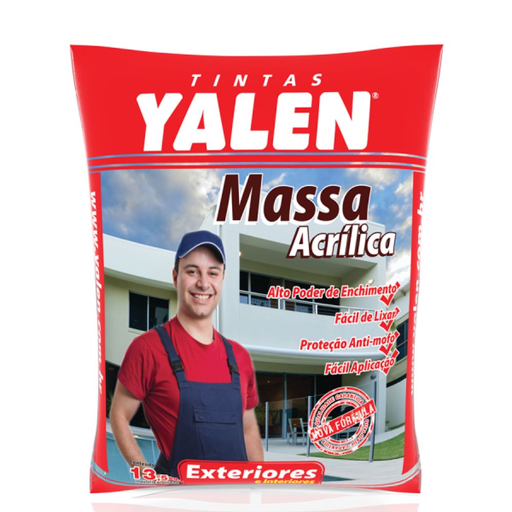 MASSA ACRILICA EXTERNA 13,5 KG