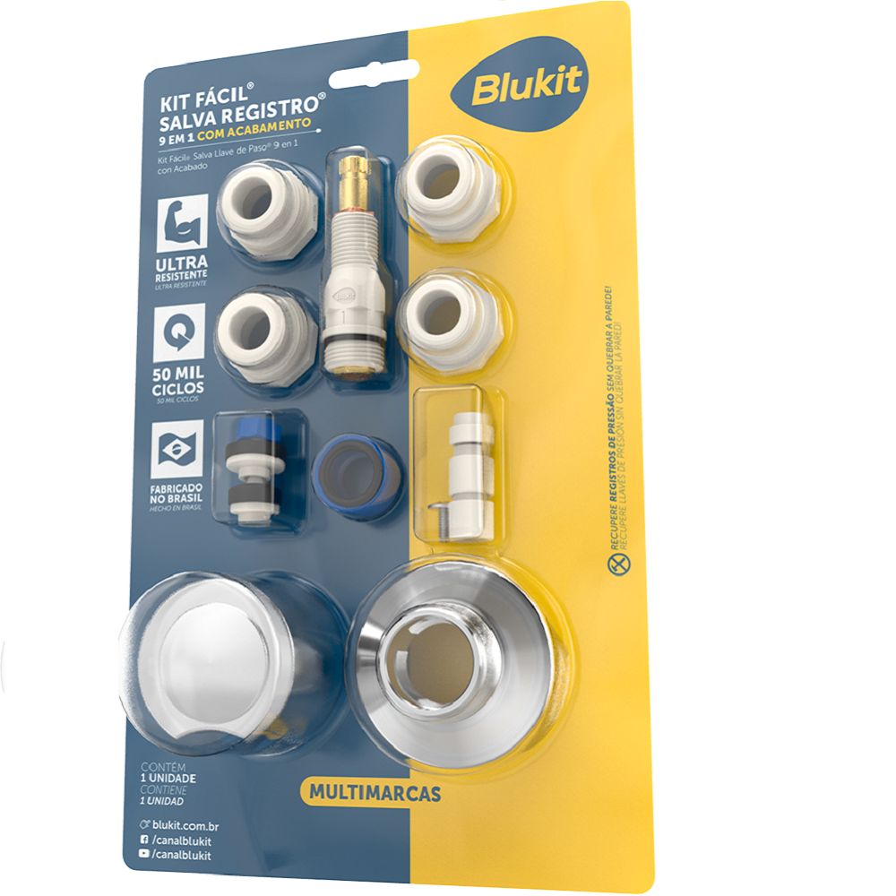 KIT FACIL 9X1 SALVA REG C/ ACAB C40