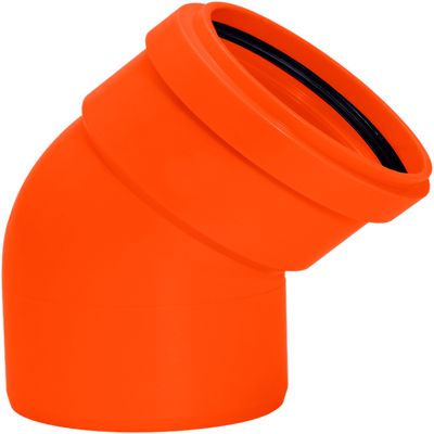 JOELHO 45 ESGOTO SILENTIUM DN150MM