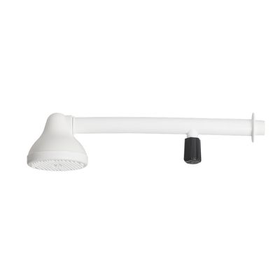 CHUVEIRO PLASTICO 4" C CANO E REGISTRO BRANCO