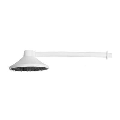 CHUVEIRO PLASTICO 7" C CANO SEM REGISTRO BRANCO