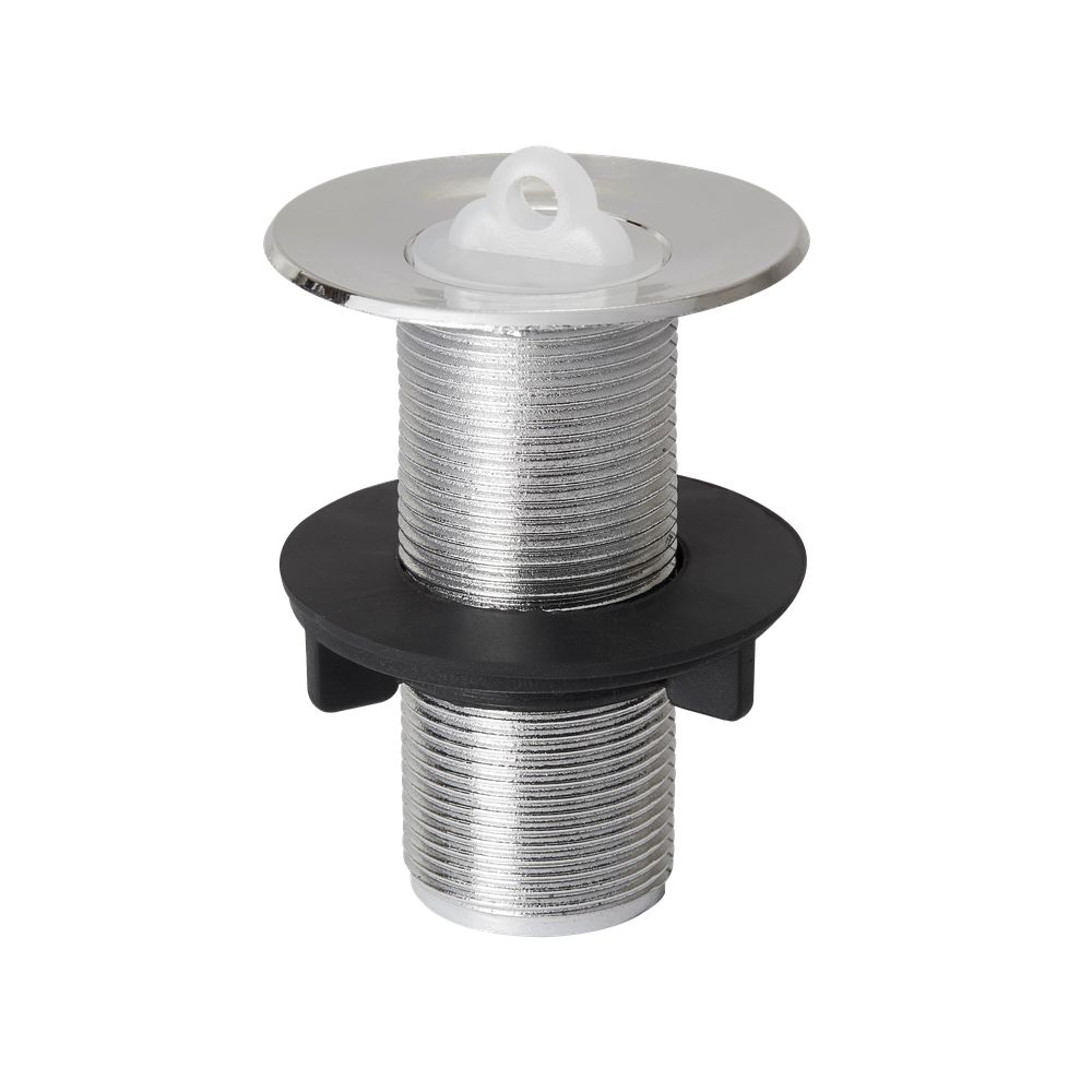 VALVULA PLASTICA PARA LAVATORIO E TANQUE 7/8 V8 CROMADA