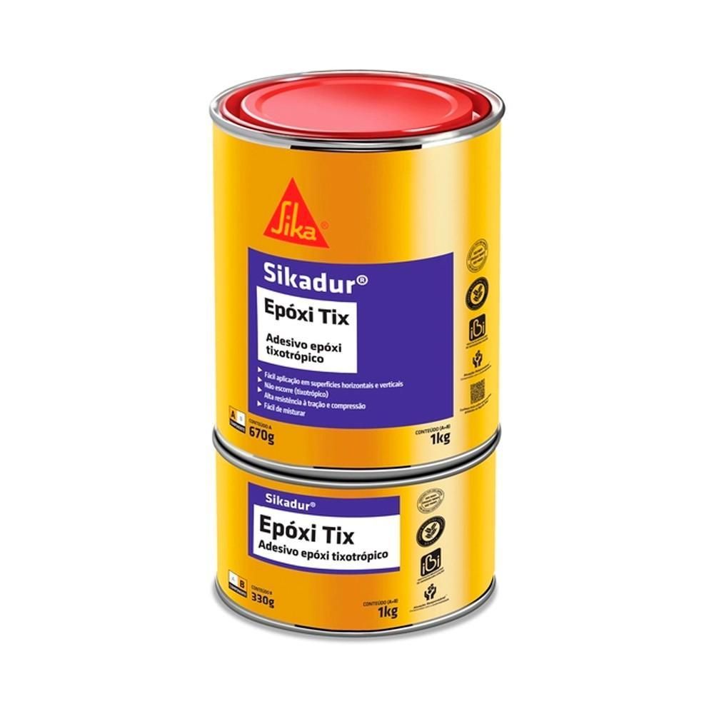 SIKADUR EPOXI TIX BRANCO 1KG