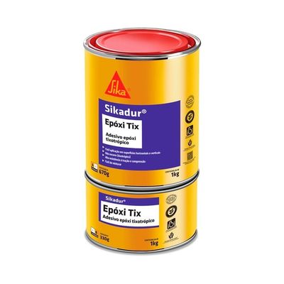 SIKADUR EPOXI TIX BRANCO 1KG