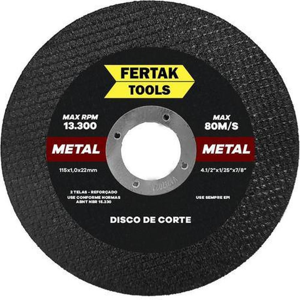 DISCO CORTE METAL 115 X1MM