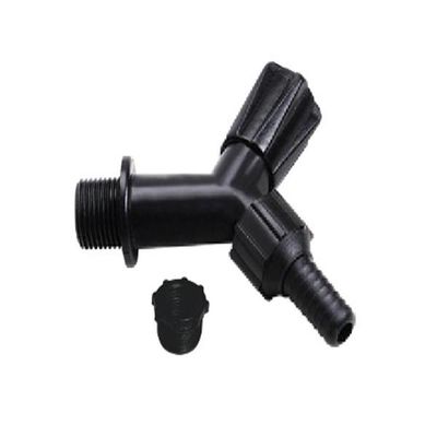 TORNEIRA PLASTICA JARDIM 1/2 2074 PRETA