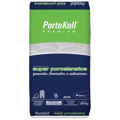 ARGAMASSA ACIII PK SUPER PORCEL CINZA 20KG