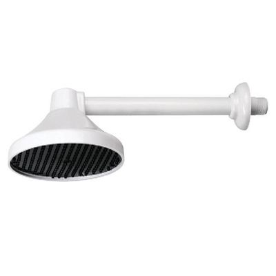 CHUVEIRO PLASTICO 6" 1610 BCO GR PTA